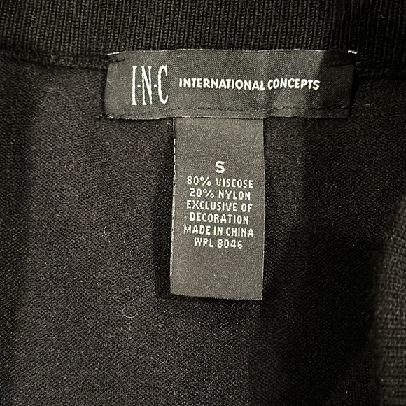 Brand new INC international Concept sheer stitching sleeves Dress - Picture 6 of 8